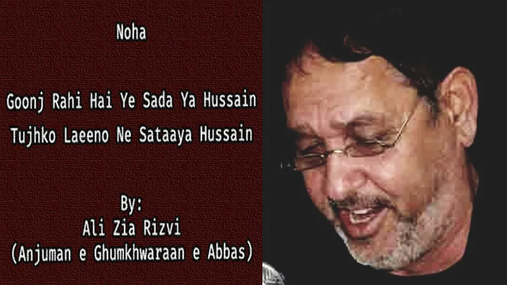 Goonj Rahi Hai Ye Sada (Noha) – Ali Zia Rizvi Vol. 1