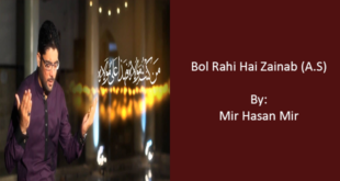 Bol Rahi Hai Zainab - Mir Hasan Mir