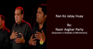 Ran Ko Jatay Huay - Nasir Asghar Party