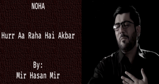 Hurr Aa Raha Hai Akbar - Mir Hasan Mir